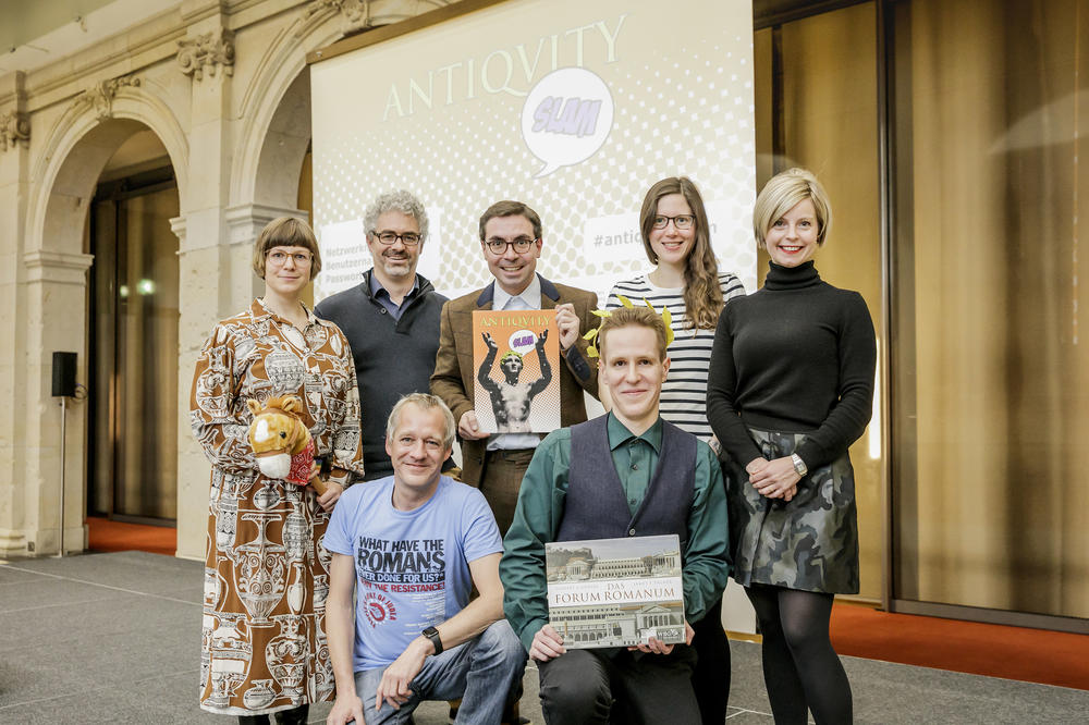 Die Teilnehmenden des 4. Antiquity Slams 2019